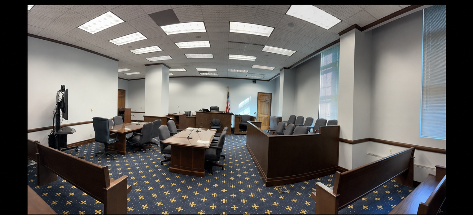 Courtroom Refinish — Government by Spagnolo & Pelak